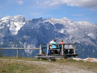 Auf der Reiteralm am Speichersee nah der Gasslhöh Hütte