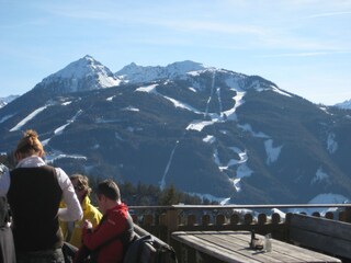 Blick von der Sonnenalm auf die Reiteralm