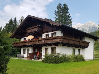 Süd/Ost Seite des Hauses