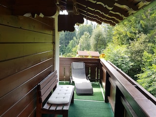 Balkon zum Westen
