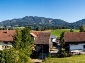 Bergblick von der Terrasse