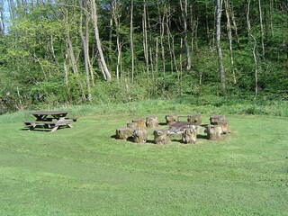 Feuer auf die Wiese