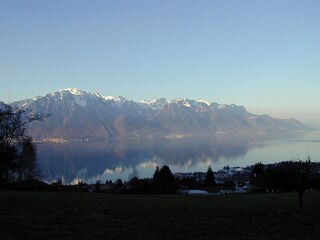 Sicht auf Genfersee