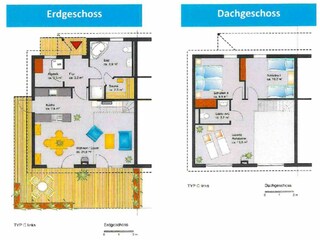 Casa de vacaciones Nordhorn Plano de planta 21