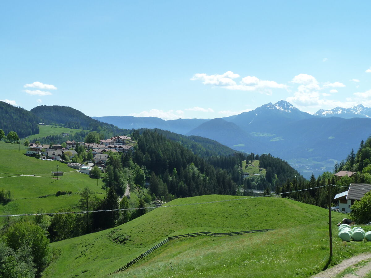 herrliche Aussicht vom Balkon aus