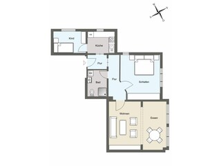 Grundriß Villa Glückauf