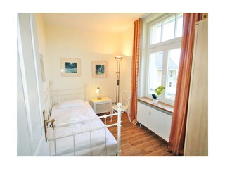 zweites Schlafzimmer mit Tandembett