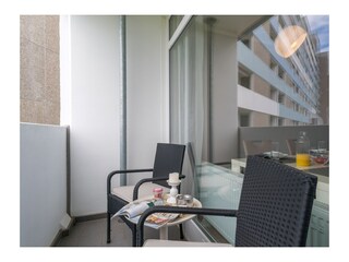 Balkon mit ...