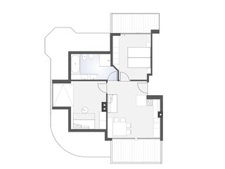 Vakantieappartement St. Lorenzen im Pustertal Grondplan 27