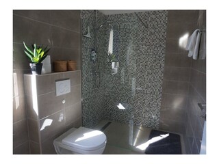 Tageslicht- Bad 1 mit Dusche/WC mit direkter Zugang von