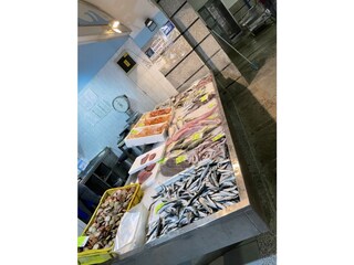 Auszug vom Fischmarkt mit großer & frischer Auswahl