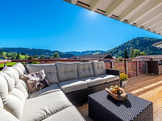 Blick von der Terrasse