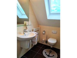 Tageslichtduschbad Ferienwohnung Grachtenhimmel