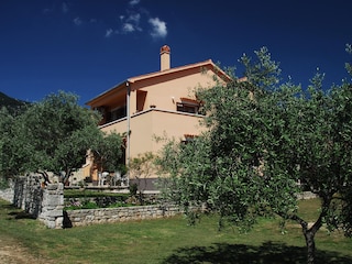 Haus mit Garten nahe Strand