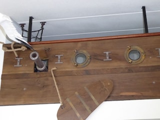 Bordwand Piratenschiff