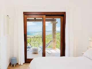 Schlafzimmer 2 Meerblick mit Sonnenveranda