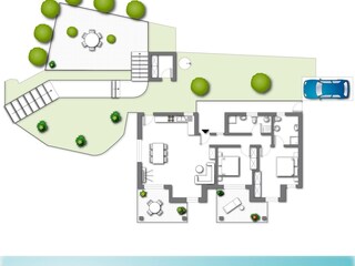 Appartamento per vacanze Budoni Pianta del piano 33