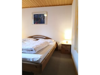 Schlafzimmer EG mit Doppelbett