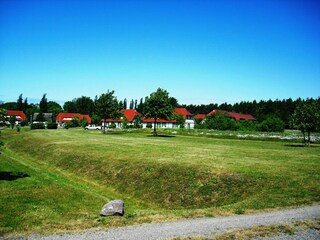 weiträumige Ferienanlage