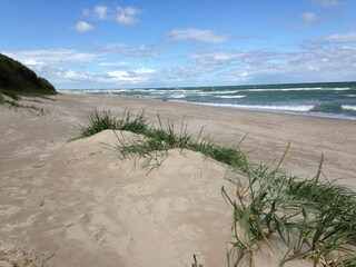 der Strand fast vor der Haustür