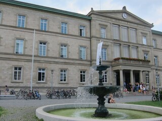 Universität in Fußentfernung