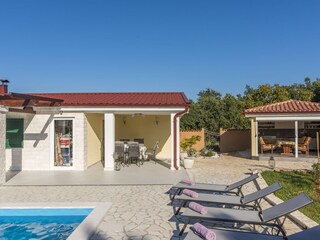 Casa de vacaciones Baderna Grabación al aire libre 5