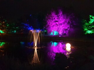 Illumination im Park der Gärten