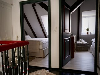 Blick in Schlafzimmer