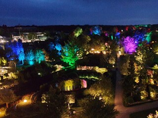 Illumination im Park der Gärten