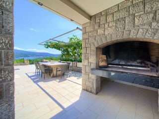 Terrasse Sitzbereich, Grill