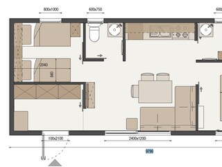 Grundriss Mobilhome
