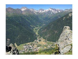 Wunderschöner Blick auf Mallnitz