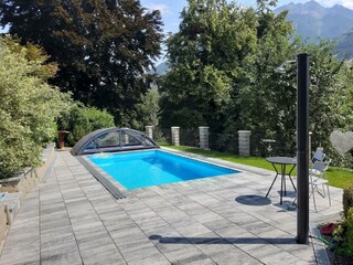 Beheizter Pool Ferienwohnung Anna Zechner