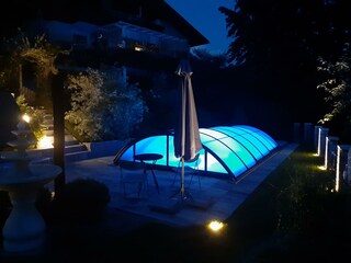 Romantische Sommernacht am Flattachberg