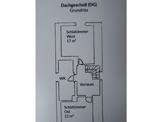 Grundriss Dachgeschoß