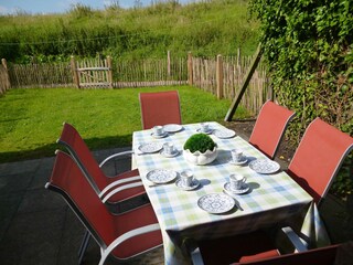 Veranda mit Ausstattung für 6 Personen