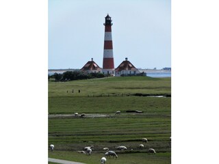 der berühmte Westerhever Leuchtturm