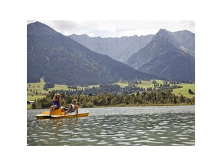 Kaisergebirge mit dem Walchsee