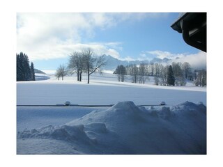 haus Wallner Winter_Blick auf "Wilden Kaiser"