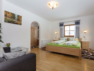 Ferienwohnung Zahmer Kaiser Schlafzimmer zwei