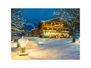 Hausansicht Winter