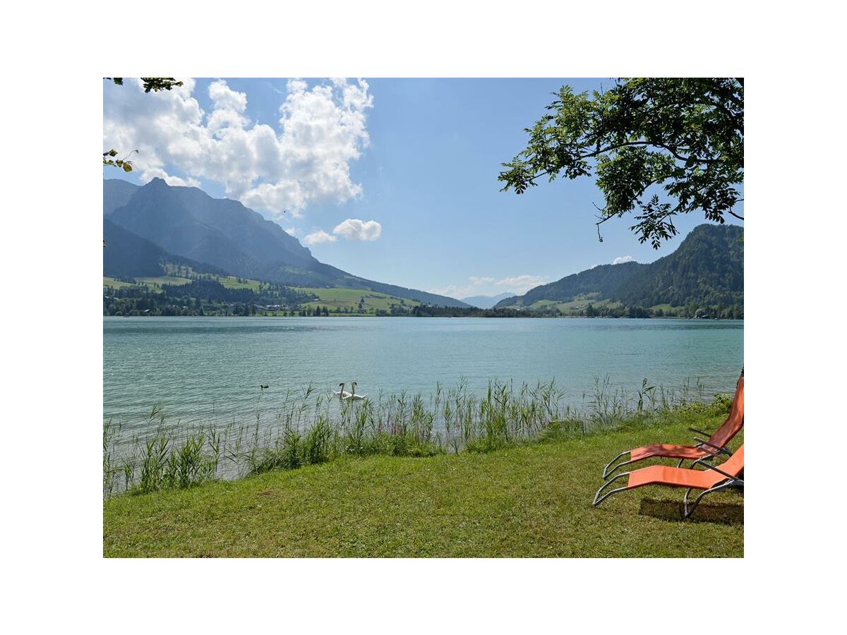 private Liegewiese am Walchsee