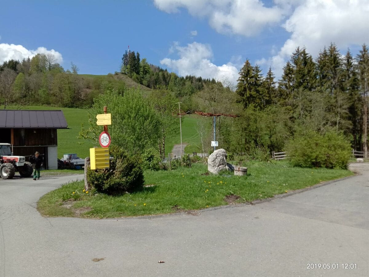 Kaiserwinkl. Kössen, Bichlach_Bauernhaus Hechenbic