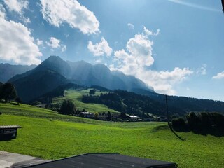 Living 9, Blick Terrasse Zahmer Kaiser