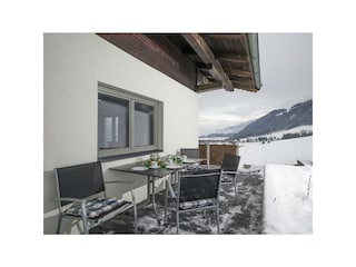 Chalet Strobl Terasse