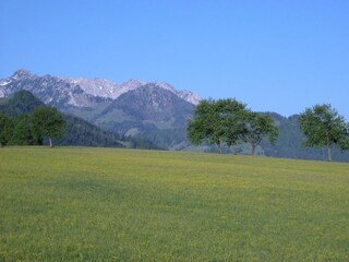 Bauernhof Oberhochstätt Aussicht