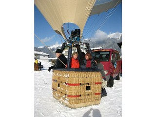 Ballonfahrt über den Kaiserwinkl