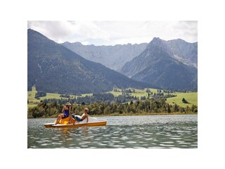 Walchsee nur wenige Minuten entfernt