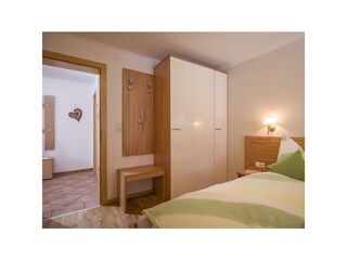 Blick vom Schlafzimmer 2 in der Flour