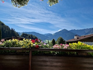 Aussicht auf das Kaisergebirge